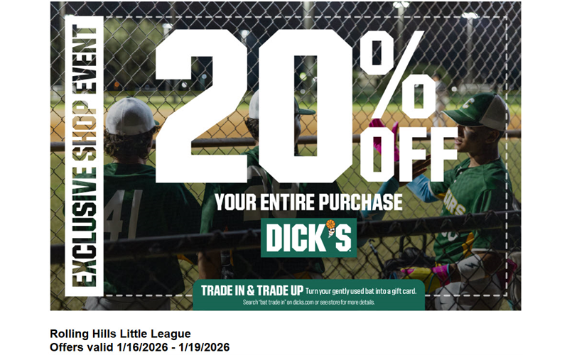 Dick's Exclusive RHLL Discount